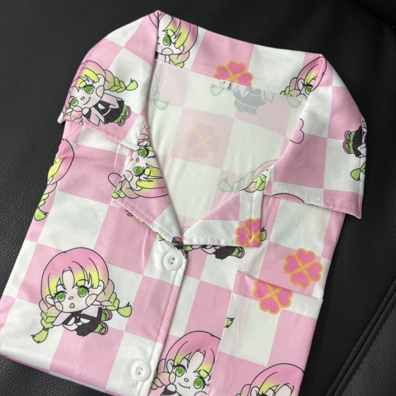 Demon Slayer Sleepwear Cardiga - Summer Clothing Material reseña y precio