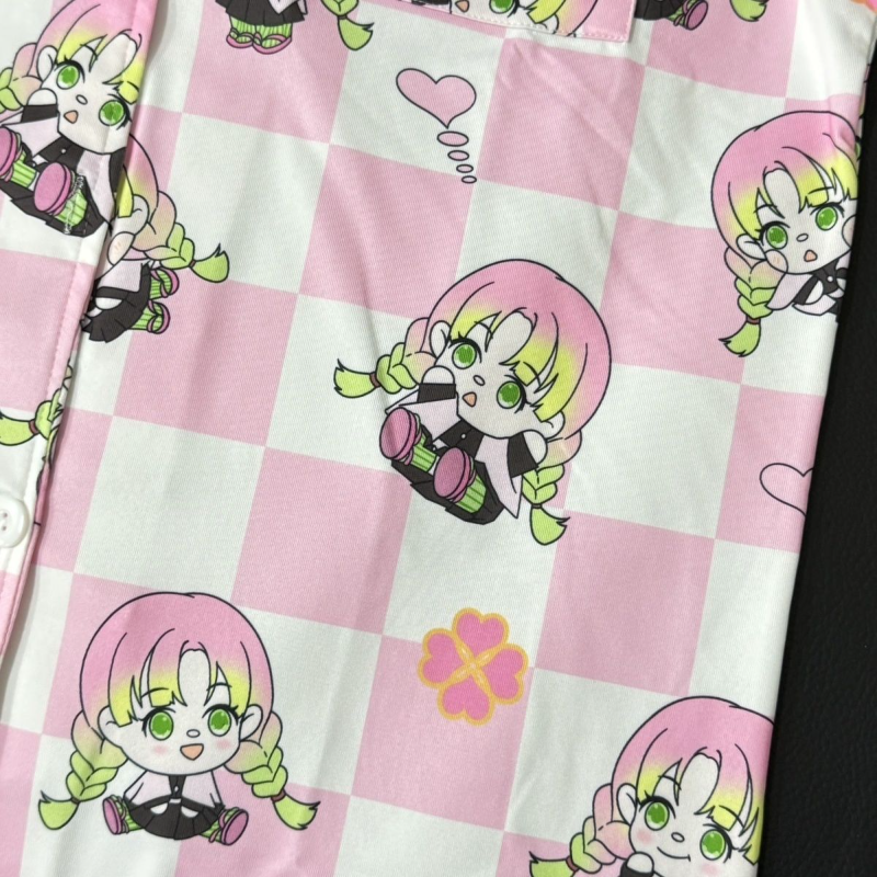 Demon Slayer Sleepwear Cardiga - Summer Clothing Material reseña y precio
