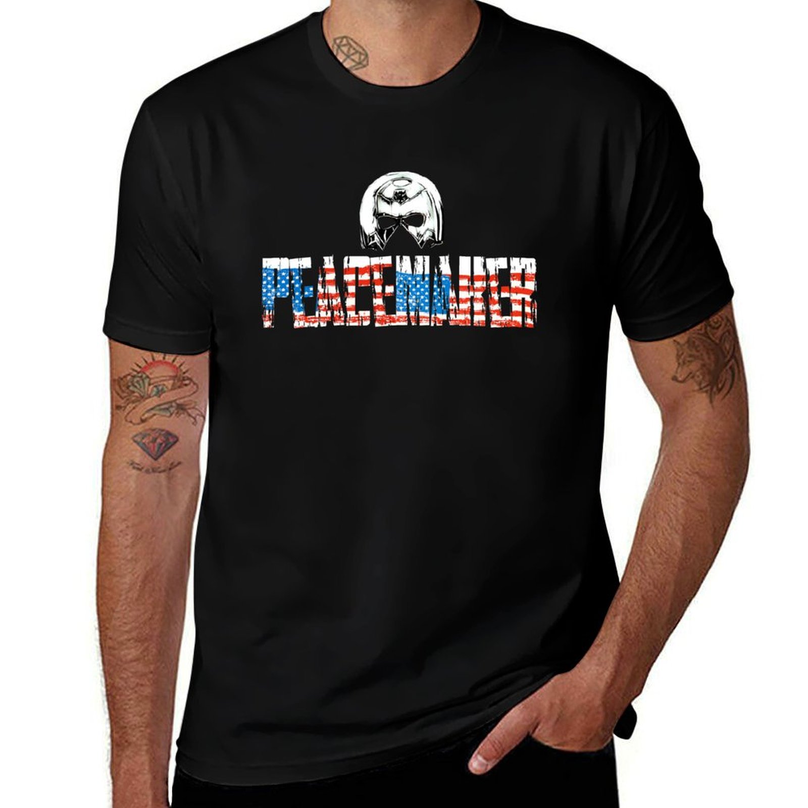 Peacemaker emblem with the ima - Summer Clothing Images reseña y precio