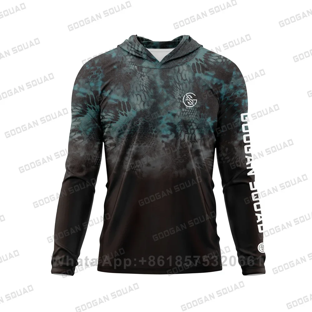 GOOGAN SQUAD Men's Hooded UPF  - Rash Guard Long Sleeve reseña y precio