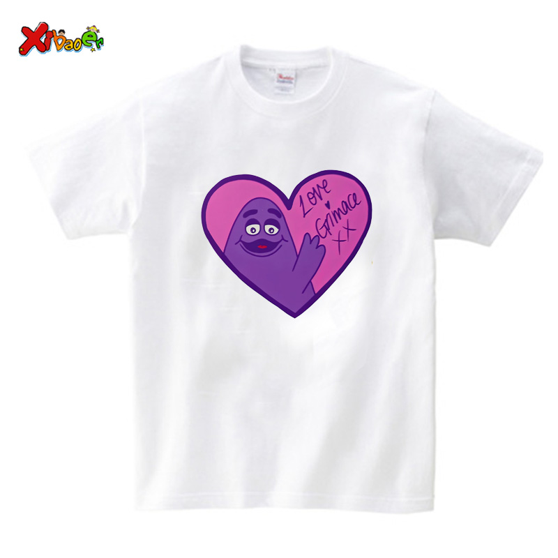 Party T Shirt GRIMACE Birthday - Summer Clothing Images reseña y precio