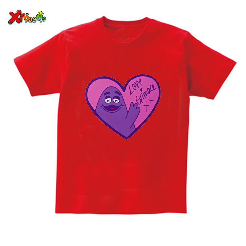 Party T Shirt GRIMACE Birthday - Summer Clothing Images reseña y precio