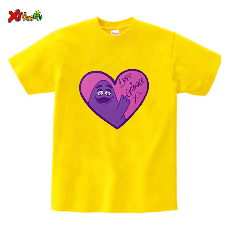 Party T Shirt GRIMACE Birthday - Summer Clothing Images reseña y precio