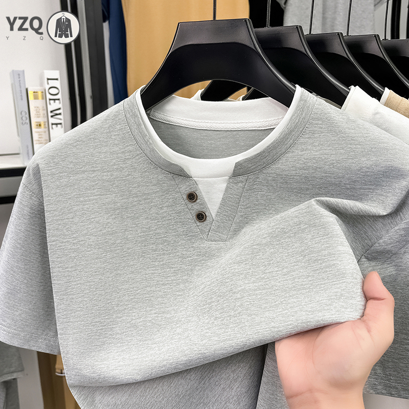 Mens Short Sleeve T Shirt Henl - Summer Clothing For Young Men reseña y precio