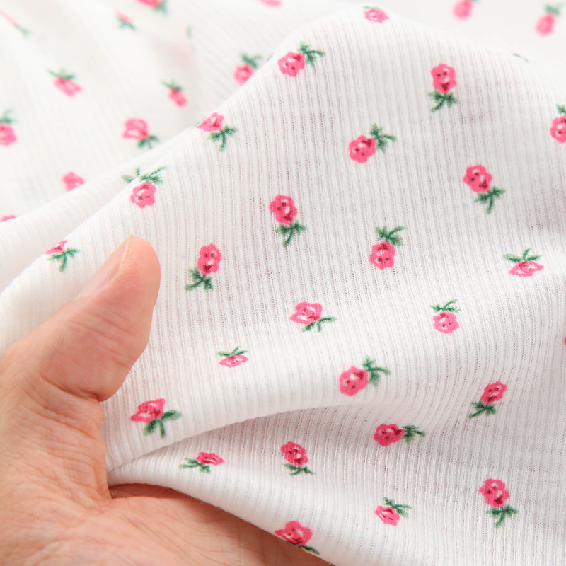 45x140cm Elastic 2X2 Knitted R - Summer Clothing Material reseña y precio